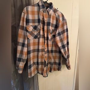Large Polar King flannel